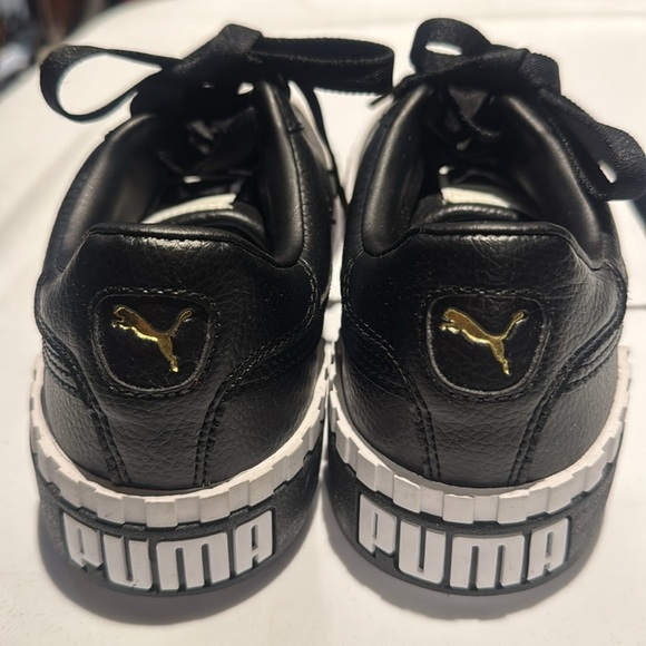 NWT PUMA SHOES BLACK/WHITE 6.5 NEVER WORN - Picture 8 of 10